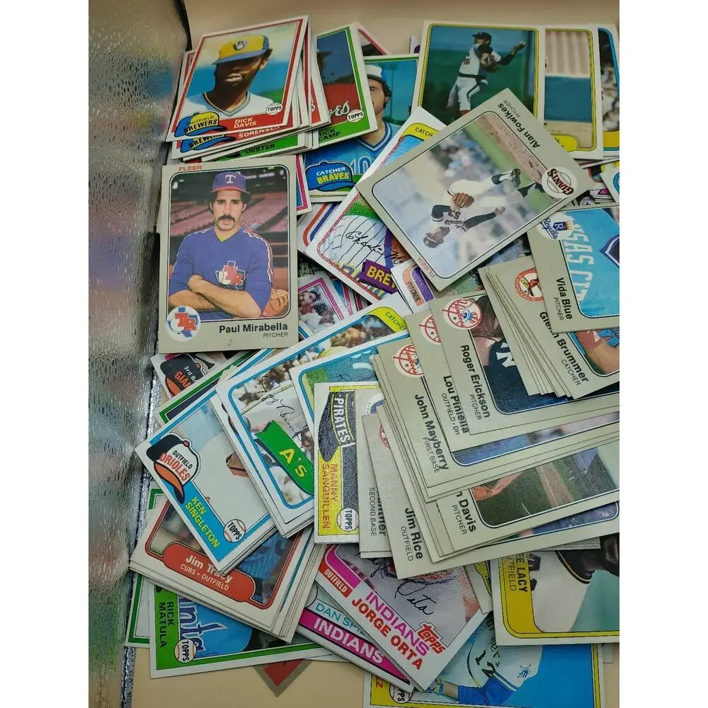1980's & 1990's Unsorted Baseball Cards Lot 2lbs 6 Ounces